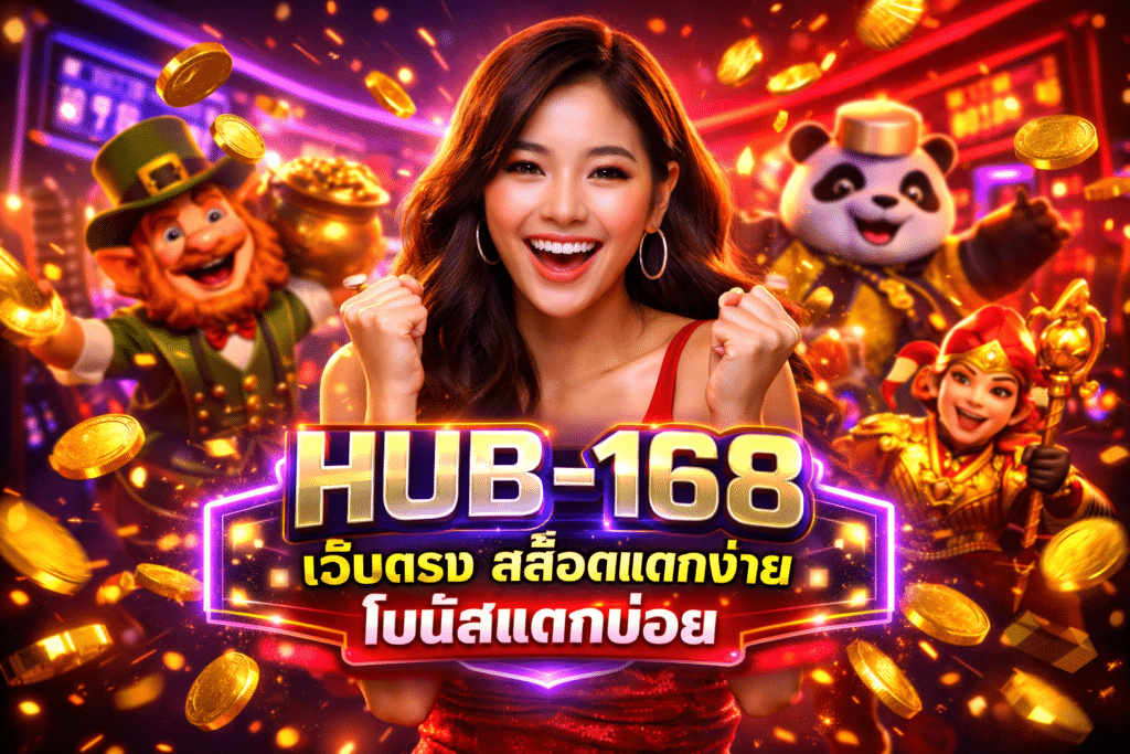 HUB-168 เว็บตรง สล็อตแตกง่าย โบนัสแตกบ่อย