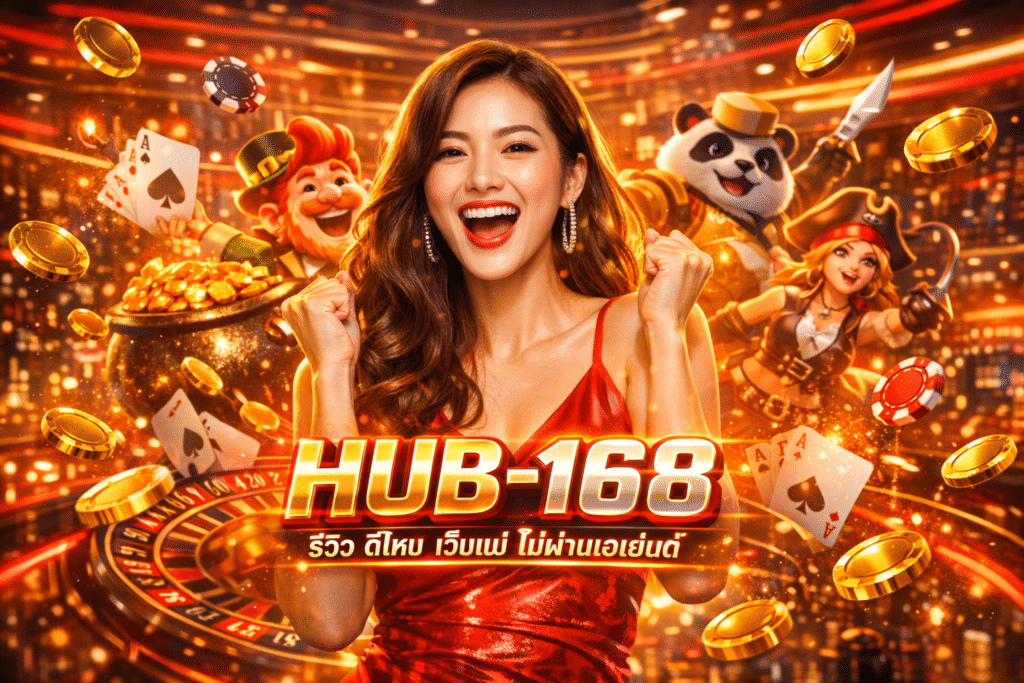 HUB-168 รีวิว ดีไหม เว็บแม่ ไม่ผ่านเอเย่นต์