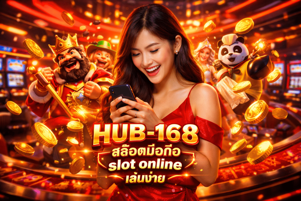 HUB-168 สล็อตมือถือ slot online เล่นง่าย